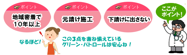 外壁塗装、屋根塗装のポイント